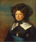 Dawe George Portrait of Empress Maria Fiodorovna in Mourning  - Hermitage